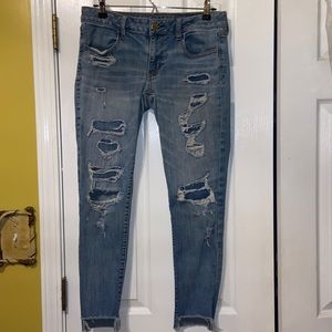 American Eagle jeans.
